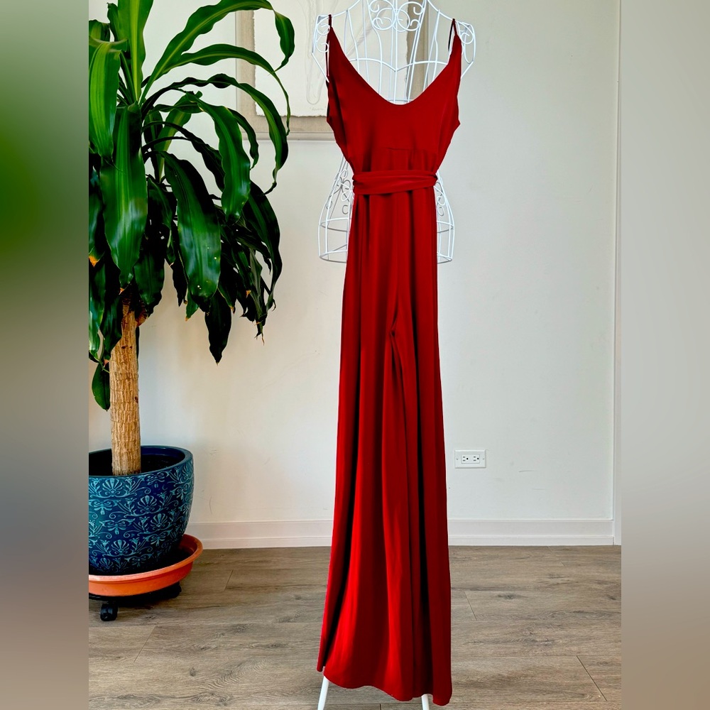 Woman Jumpsuit Red size Medium by Fashion Nova Made in USA